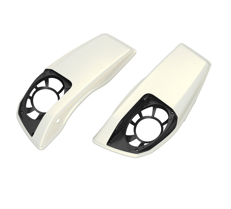 Harley-Davidson 90202793EXZ Color Matched Saddlebag Speaker Lids - Left & Right