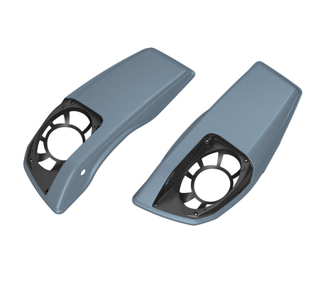 Harley Davidson Color Matched Saddlebag Speaker Lids - Left & Right