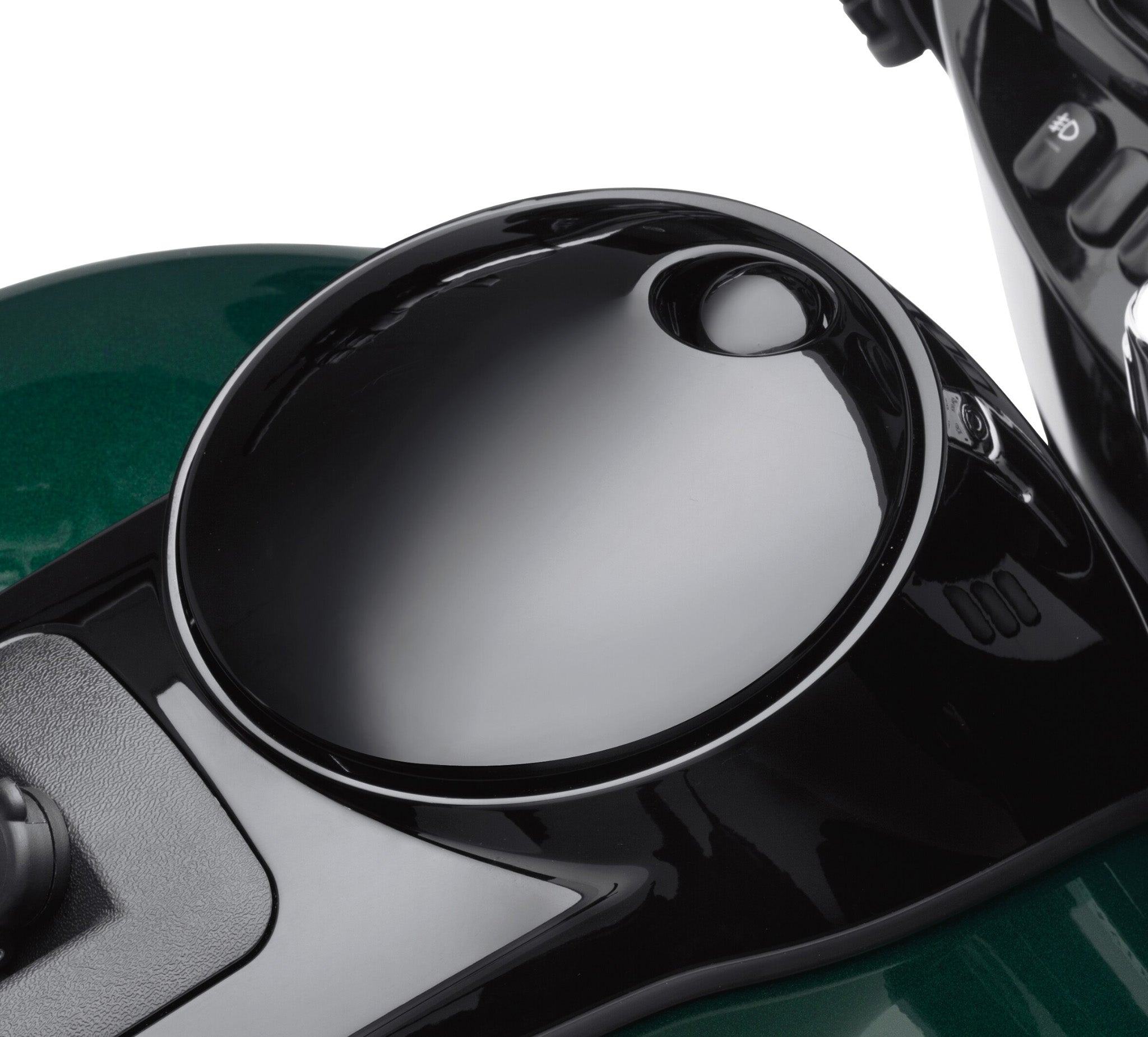 Harley-Davidson 90300096A Smooth Push-Button Fuel Tank Console Door Re ...