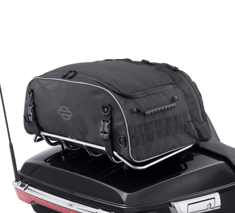 Harley Davidson 93300124 Onyx Premium Luggage Collapsible Tour-Pak Rack Bag KIT,STOR,PREM,BAG,T-PAK,COLLAPSIBLE