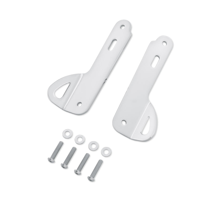 Harley Davidson 93500011 Chrome Tie-Down Brackets KIT,TIE DN STRP,CHRM