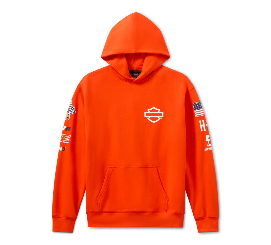 Harley-Davidson Factory Racing Fanwear Hoodie - Racing Orange 96370-26VX