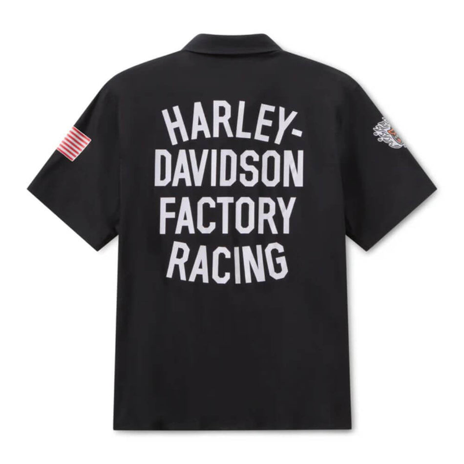 96377-26RX Harley-Davidson Factory Racing Knit Shirt