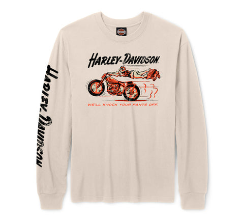 Harley-Davidson Men's H-D Knock Your Pants Off Long Sleeve Tee 96388-26VM
