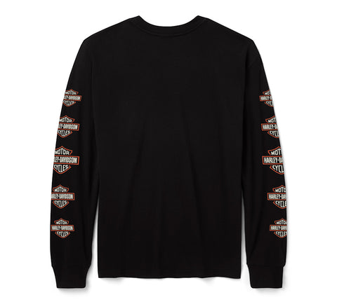 Harley-Davidson Men's H-D State of Mind Long Sleeve Tee 96389-26VM