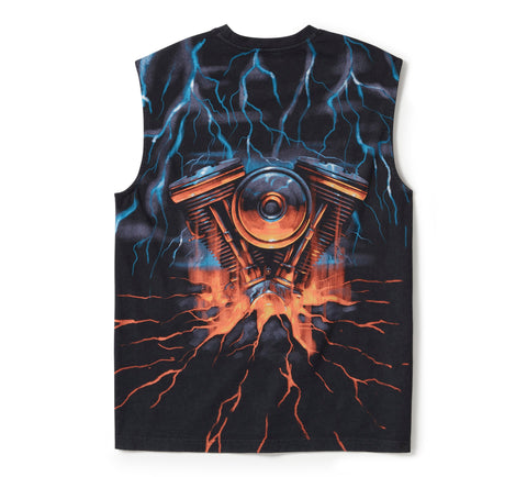 Genuine Harley-Davidson® Men's Evo Lightning Muscle T-shirt 96481-25VM/