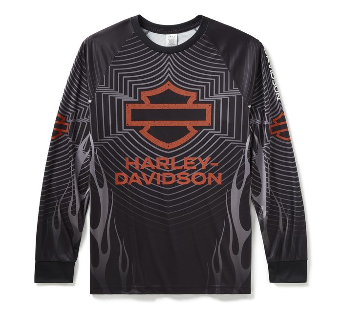 Harley-Davidson Bar & Shield Moto Jersey 96882-24VM - Iron City