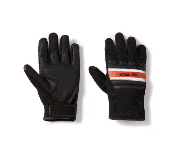 Genuine Harley-Davidson® Men's H-D Trenton Dyna Knit Riding Gloves 97165-25VM