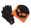 Genuine Harley-Davidson® Willie G Skull Beanie and Glove Gift Set - Harley Orange97658-25VM