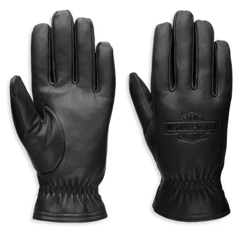 Genuine Harley-Davidson men´s Full Speed Leather Gloves black 97670-23VM