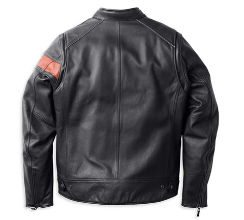 Genuine Harley-Davidson® Men's Hwy-100 Waterproof Leather Jacket 98000-22EM