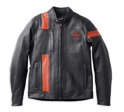 Genuine Harley-Davidson® Men's Hwy-100 Waterproof Leather Jacket 98000-22EM