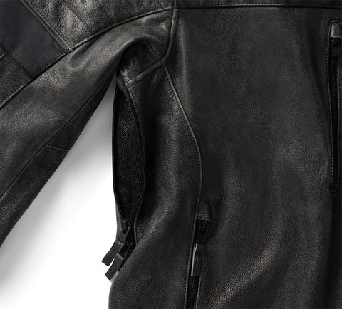 Genuine Harley-Davidson® Men's H-D Passing Link III Leather Jacket 98001-26VM