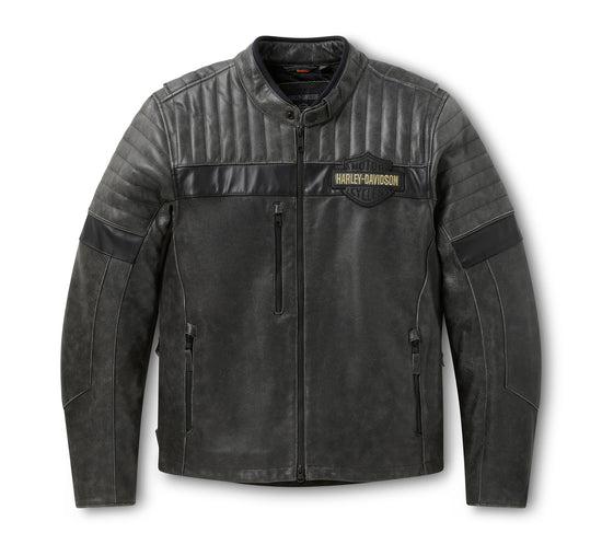 Genuine Harley-Davidson® Men's H-D Passing Link III Leather Jacket 98001-26VM