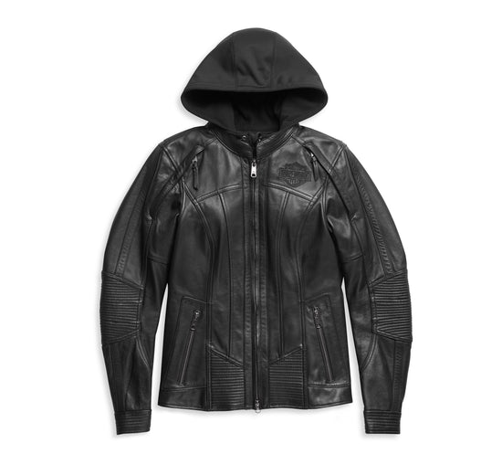 Genuine Harley-Davidson® Women's Auroral II 3-in-1 Leather Jacket 98011-21EW