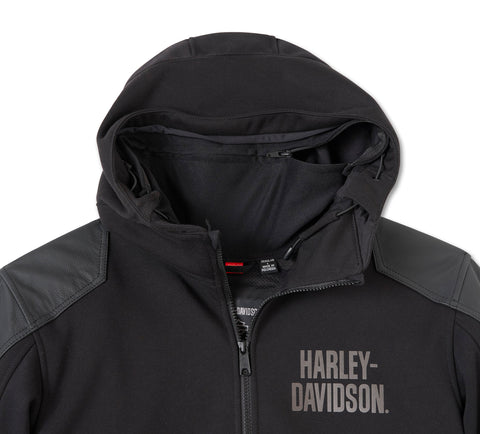 Genuine Harley-Davidson® Willie G Skull Graphic Deflector 2.0 Hooded Riding Fleece 98101-25VM