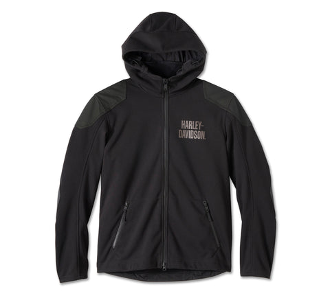 Genuine Harley-Davidson® Willie G Skull Graphic Deflector 2.0 Hooded Riding Fleece 98101-25VM