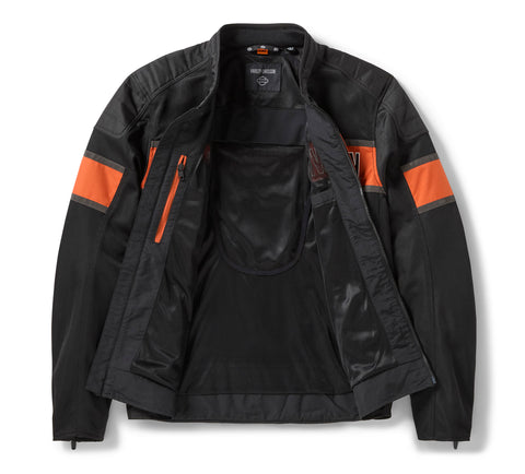 Genuine Harley-Davidson® Men's H-D Trenton Mesh Riding Jacket 98300-26VM