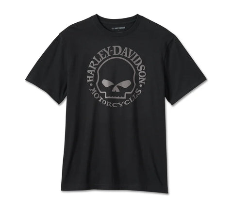 Genuine Harley-Davidson® Men's Willie G Skull Tee - Black  99075-24VM