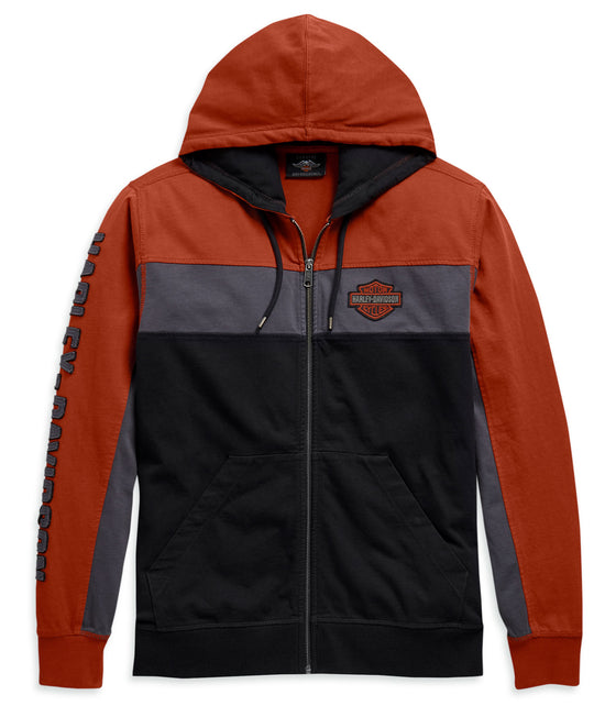Genuine Harley-Davidson®  Men's Copperblock Hoodie 99084-20VM