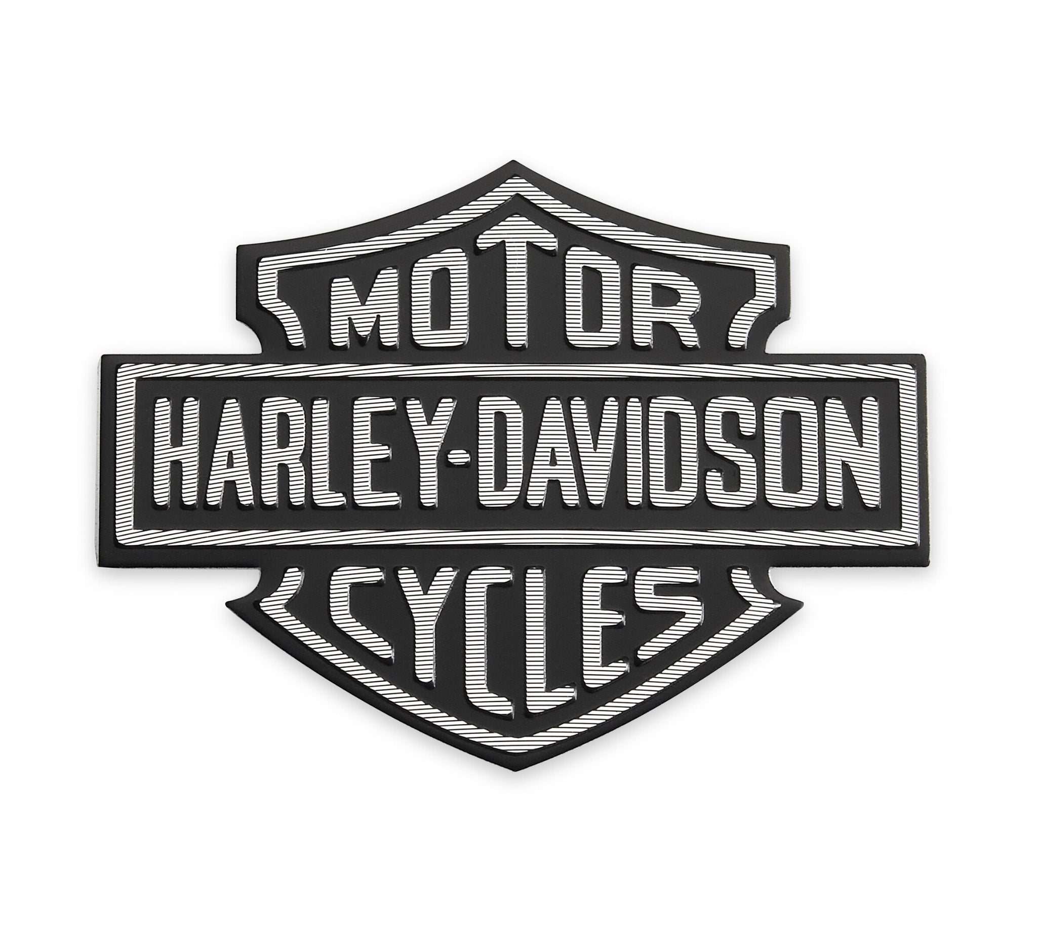 Harley Davidson 99352-82Z Metal Adhesive-Backed Medallion LOGO BAR
