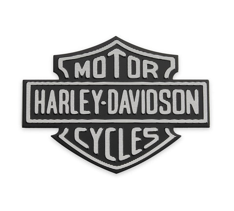 Harley Davidson 99352-82Z Metal Adhesive-Backed Medallion LOGO BAR & SHIELD PART TYPE 7