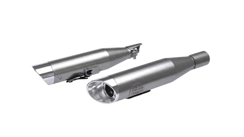 Dr. Jekill & Mr. Hyde King Brushed Stainless Steel Exhaust Triumph Bonneville Bobber & Bonneville Speedmaster 2021–2024 EP-150503