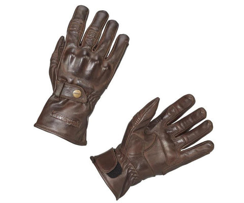 Kawasaki 077CRM22100L BRISTOL LEATHER GLOVES (male) L