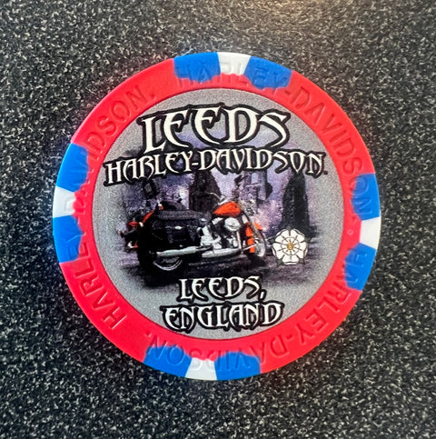 Leeds Harley-Davidson® Custom Poker Chip