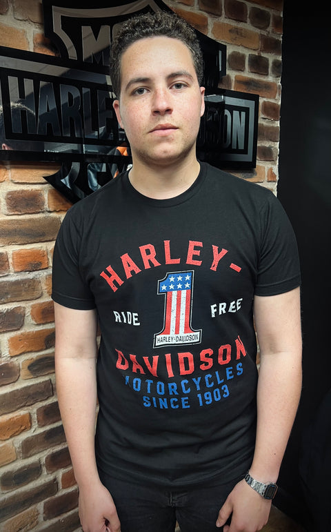 Genuine Leeds Harley-Davidson® Dealer T-shirt 'Partake' 40291599