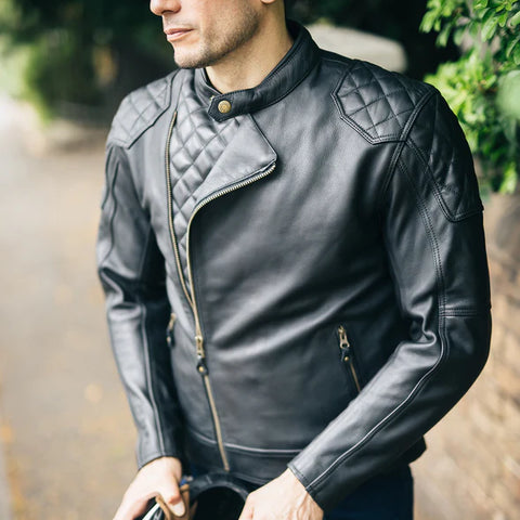 Chester D3O® Leather Jacket - MPL060/BLK/