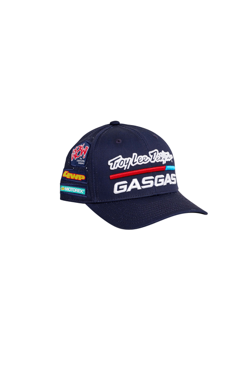 GASGAS - TLD TEAM CURVED CAP NAVY - 3GG240068900