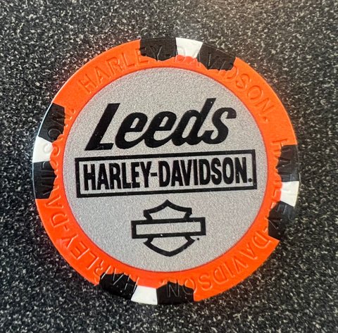 Leeds Harley-Davidson® Custom Poker Chip