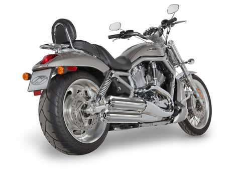 Dr. Jekill & Mr. Hyde VRSC Chrome Exhaust Harley-Davidson CVO Screamin Eagle V-Rod & V-Rod 2001–2011 — 4.0 inch Streetfighter Blank (EP-111020)