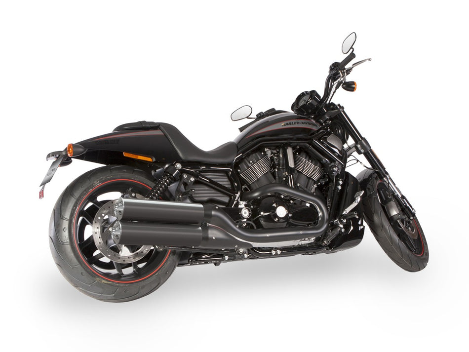 Dr. Jekill & Mr. Hyde VRSC (NRS) Black Exhaust Harley-Davidson V-Rod 2006–2017 — 4.0 inch Streetfighter Blank (EP-111034)