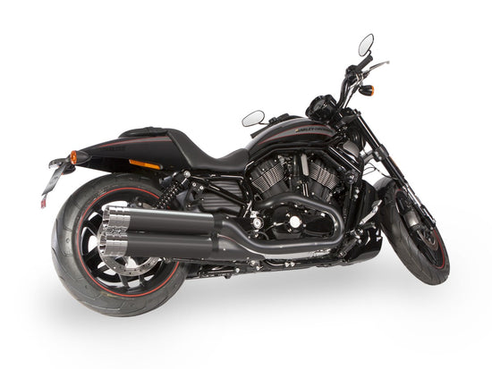 Dr. Jekill & Mr. Hyde VRSC (NRS) Black Exhaust Harley-Davidson V-Rod 2006–2017 EP-111036