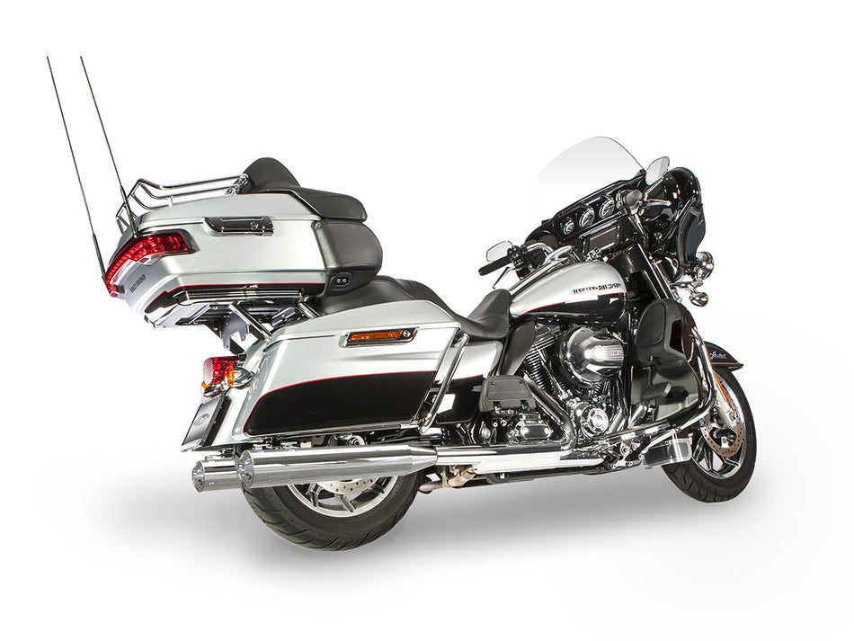 Dr. Jekill & Mr. Hyde Touring Chrome Exhaust Harley-Davidson Touring 2014–2016 — 4.0 inch Streetfighter Blank (EP-122478)