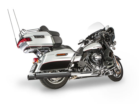 Dr. Jekill & Mr. Hyde Touring Black Exhaust Harley-Davidson Touring 2014–2016 — 4.0 inch Big Shot Black (EP-122487)