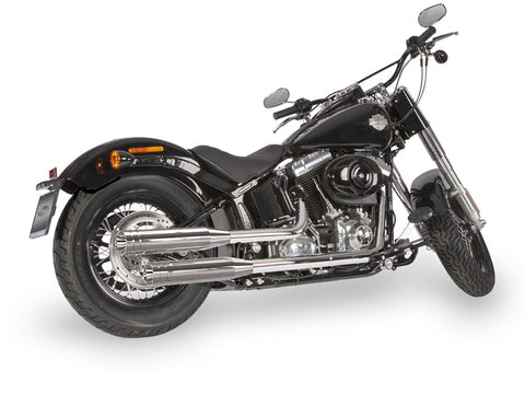 Dr. Jekill & Mr. Hyde Shorty Chrome Exhaust Harley-Davidson Softail 2011–2016 EP-122544