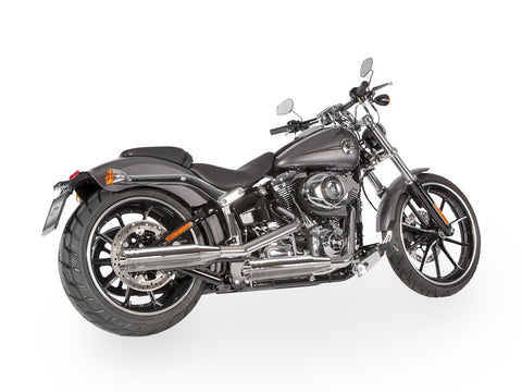Dr. Jekill & Mr. Hyde Shorty Chrome Exhaust Harley-Davidson Softail & CVO 2011–2017 EP-122584
