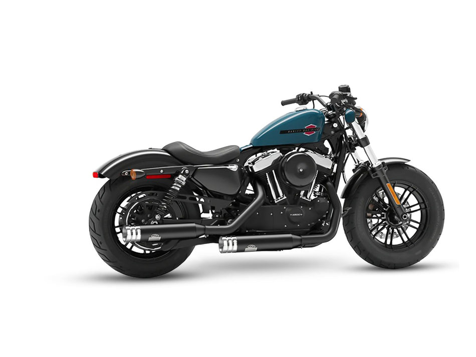 Dr. Jekill & Mr. Hyde Shorty Wrinkle Black Exhaust Harley-Davidson Sportster 2014–2016 EP-123527