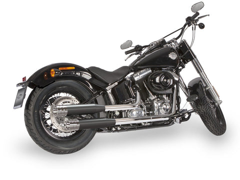 Dr. Jekill & Mr. Hyde Shorty Wrinkle Black Exhaust Harley-Davidson Softail 2011–2016 EP-123602