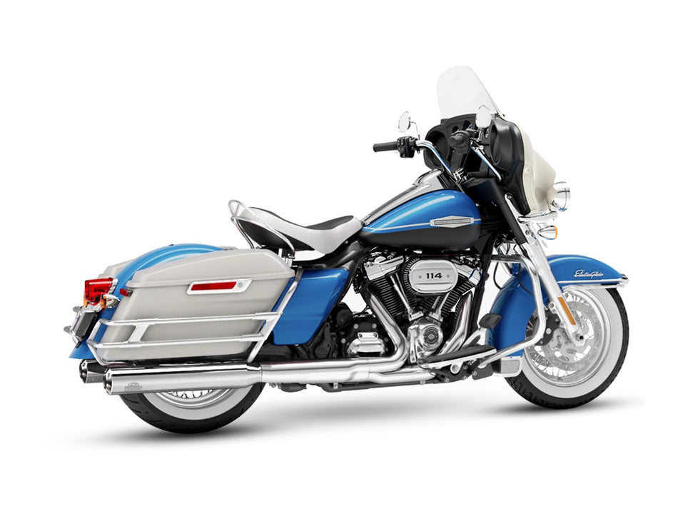 Dr. Jekill & Mr. Hyde Touring Chrome Exhaust Harley-Davidson Touring 2017–2020 — 4.0 inch Streetfighter Blank (EP-140000)