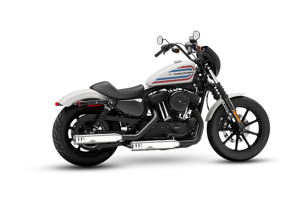 Dr. Jekill & Mr. Hyde Shorty Chrome Exhaust Harley-Davidson Iron 883 & Superlow 2017–2020 EP-140071