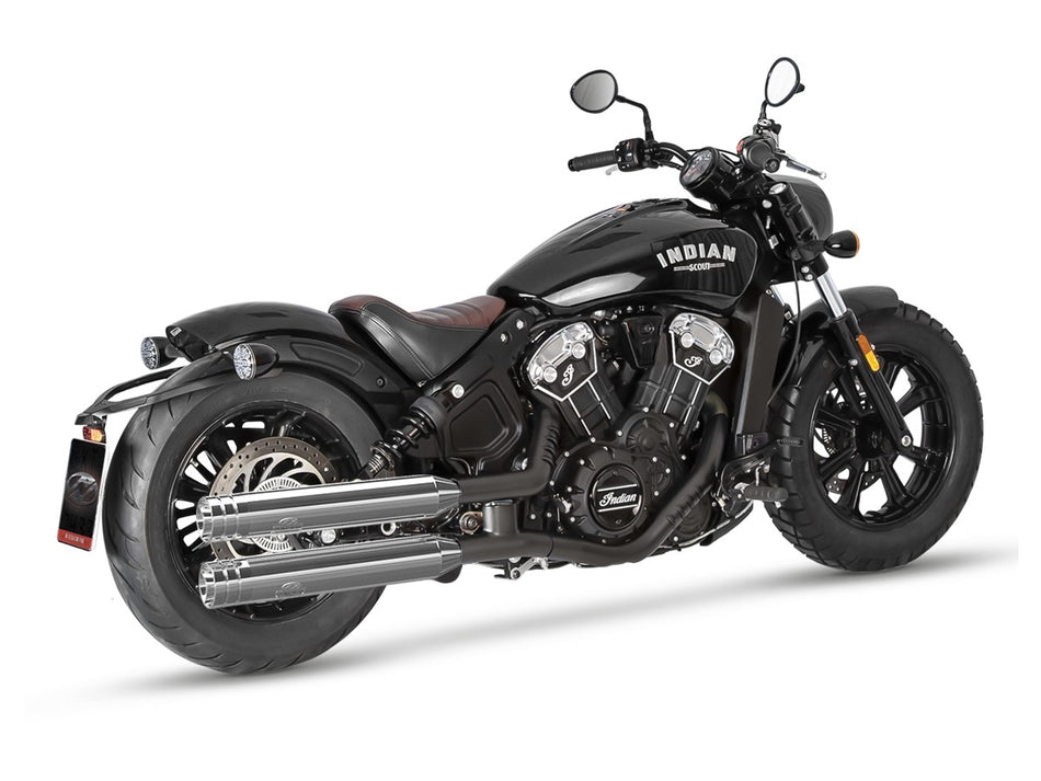 Dr. Jekill & Mr. Hyde Midsize Chrome Exhaust Indian Scout 2015–2020 EP-141063