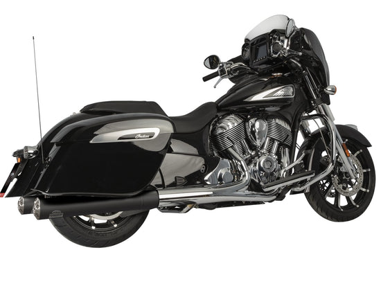 Dr. Jekill & Mr. Hyde Grand Black Exhaust Indian Chieftain 111, Chieftain Classic 111 & Springfield 111 2020 — 4.0 inch Streetfighter Blank (EP-141651)