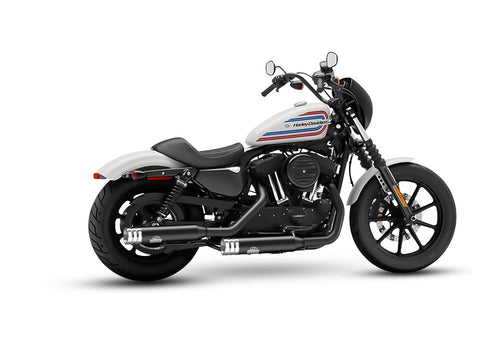 Dr. Jekill & Mr. Hyde Shorty Wrinkle Black Exhaust Harley-Davidson Iron 883 & Superlow 2017–2020 EP-142480