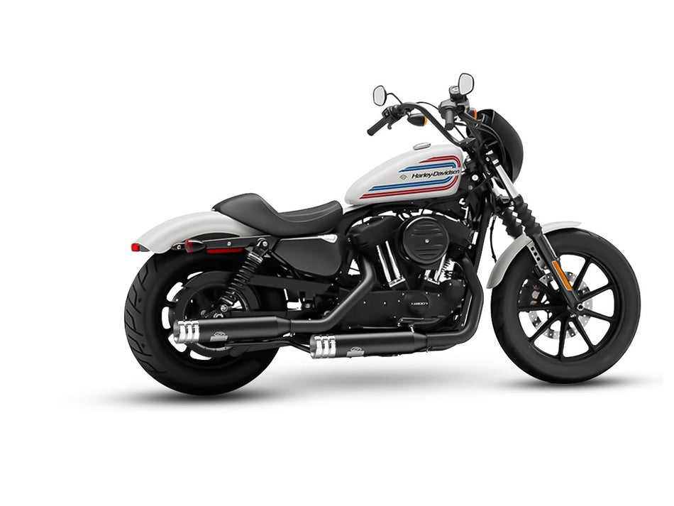 Dr. Jekill & Mr. Hyde Shorty Wrinkle Black Exhaust Harley-Davidson Iron 883 & Superlow 2017–2020 EP-142480
