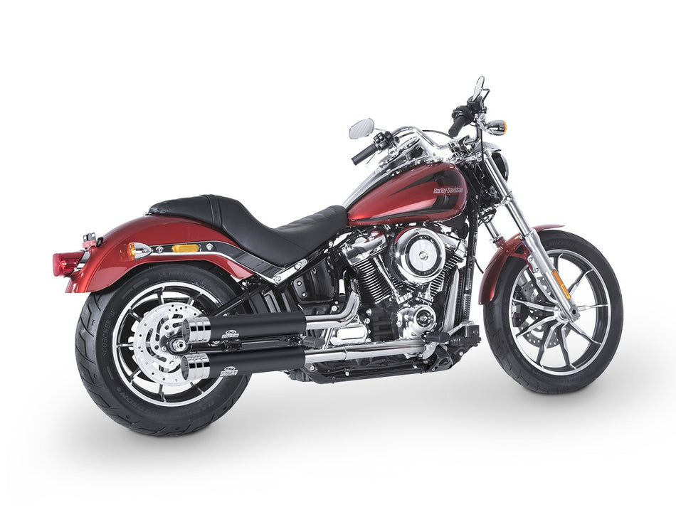 Dr. Jekill & Mr. Hyde Jekill Bomb Wrinkle Black Exhaust Harley-Davidson Low Rider 107, Softail Slim 107 & Softail Standard 2018–2020 EP-142760