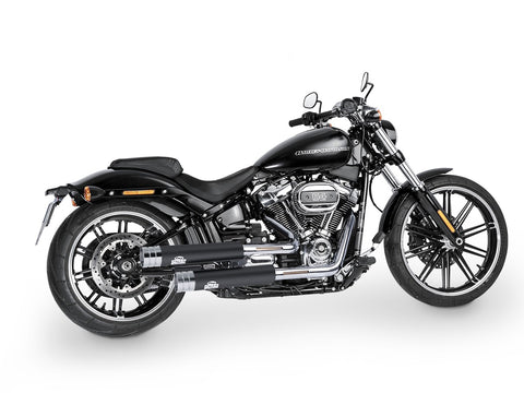 Dr. Jekill & Mr. Hyde Jekill Bomb Wrinkle Black Exhaust Harley-Davidson Breakout 114 & Fat Boy 114 2018–2020 EP-142935